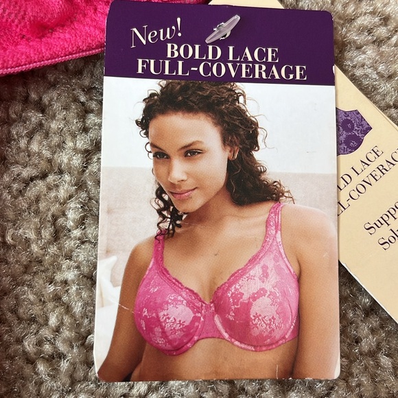 NWT Cacique Pink Lace Bra - Picture 3 of 14
